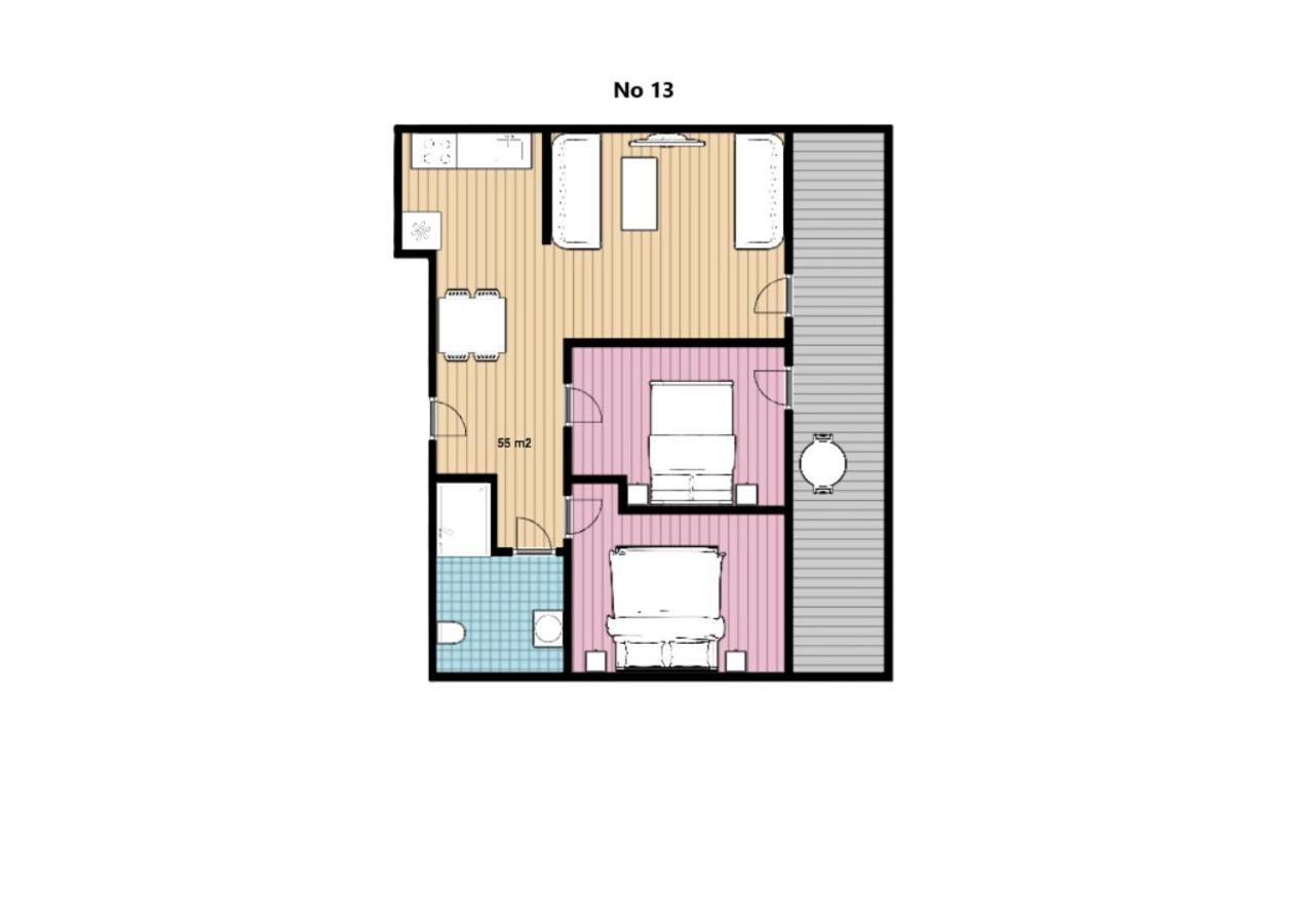 Ferienhaus Frei 4 Compact ฮินเทอร์ซาร์เทน ภายนอก รูปภาพ